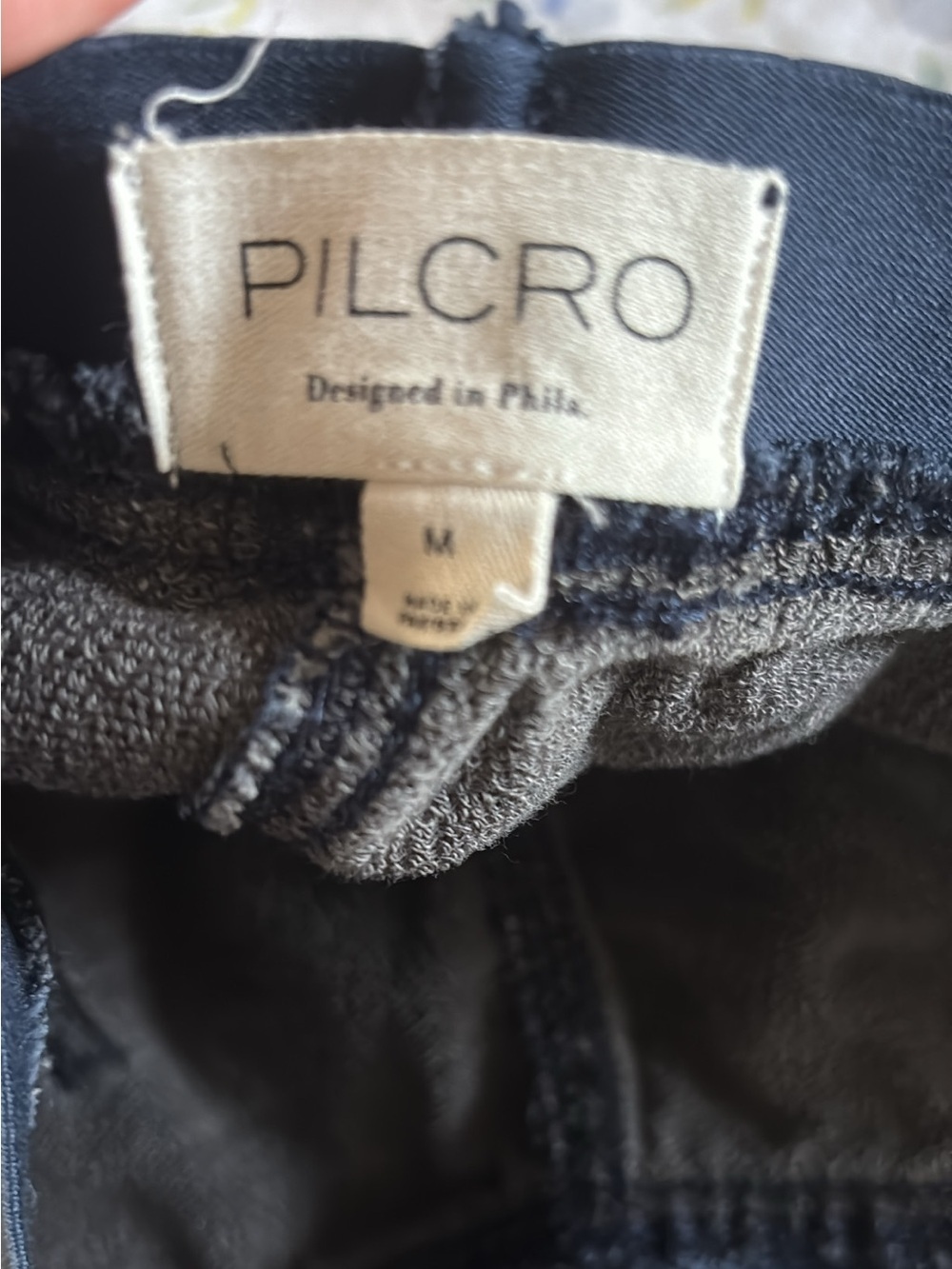 Anthropologie Pilcro Mid-Rise Pull-On Denim Knit Jeans Baggy Barrel Wide Leg - Picture 5 of 5
